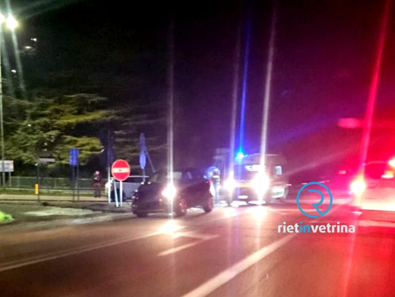 Incidente sulla Salaria Roma: 118 e Carabinieri sul posto