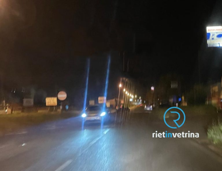 Incidente tra due auto sulla Salaria per L’Aquila