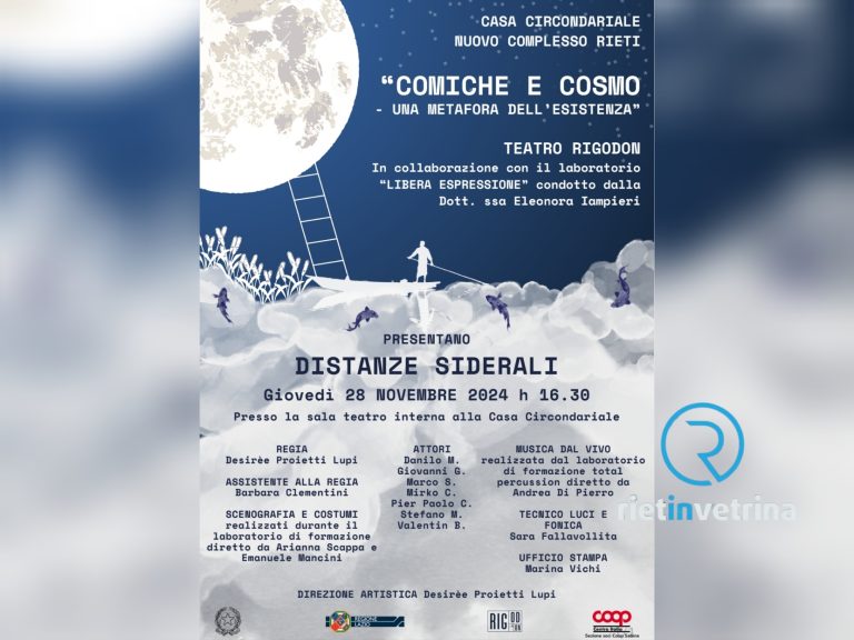 “Comiche e Cosmo”, il teatro per i detenuti di Rieti. Un’opportunità per riconnettersi con la società