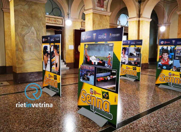 Santa Barbara nel Mondo e C.A.R., aperta la mostra su Ayrton Senna al Vespasiano di Rieti