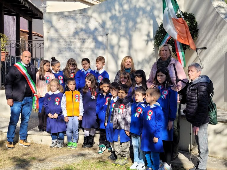 La scuola primaria di Rivodutri alla Festa dell’Unità Nazionale e Giornata delle Forze Armate