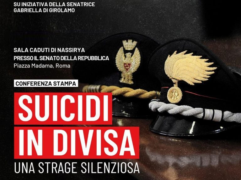 In Senato la conferenza “Suicidi in divisa”. Parteciperà lo zio di Beatrice Belcuore