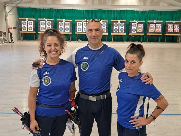 Un oro, due argenti e due bronzi a Terni per gli arcieri di Valle Oracola