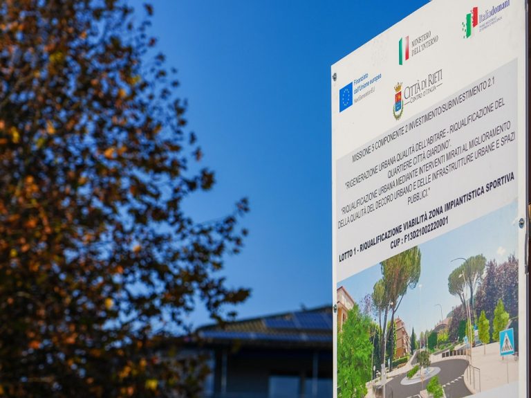 Partito il cantiere della Rigenerazione urbana per la Nuova Città Giardino