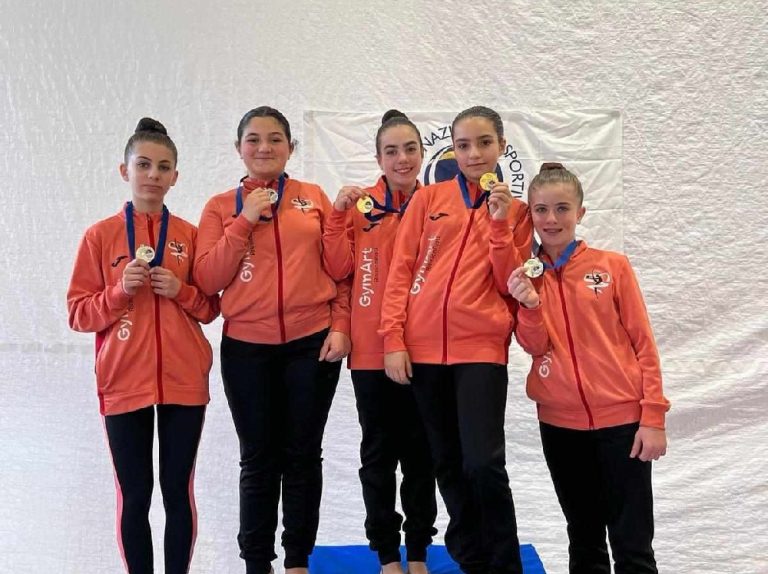 Campionato d’Insieme Gold, le ragazze  dell’ASD Gym Art si tingono di argento
