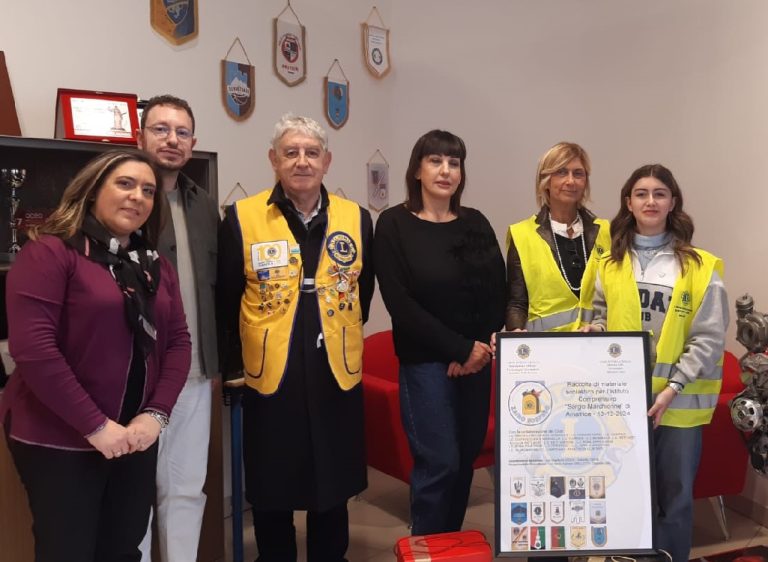 “Zaino Sospeso”, il Lions Club Distretto 108 L dona materiale scolastico al Marchionne di Amatrice