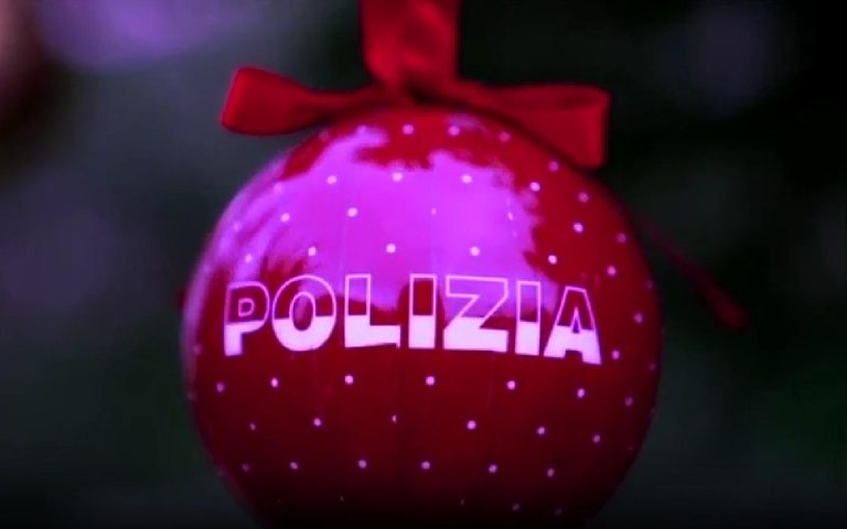 Gli auguri di Natale della Polizia di Stato