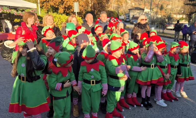 I bimbi dell’I.C. di Leonessa al 29° Presepe Subacqueo di Santa Susanna