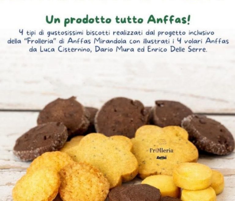 L’1 dicembre acquista i biscotti ANFFAS Rieti, realizzati da persone con disabilità intellettive