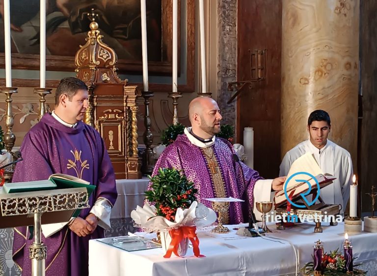 Il vescovo Piccinonna fa visita ai parrocchiani di San Giovanni Reatino