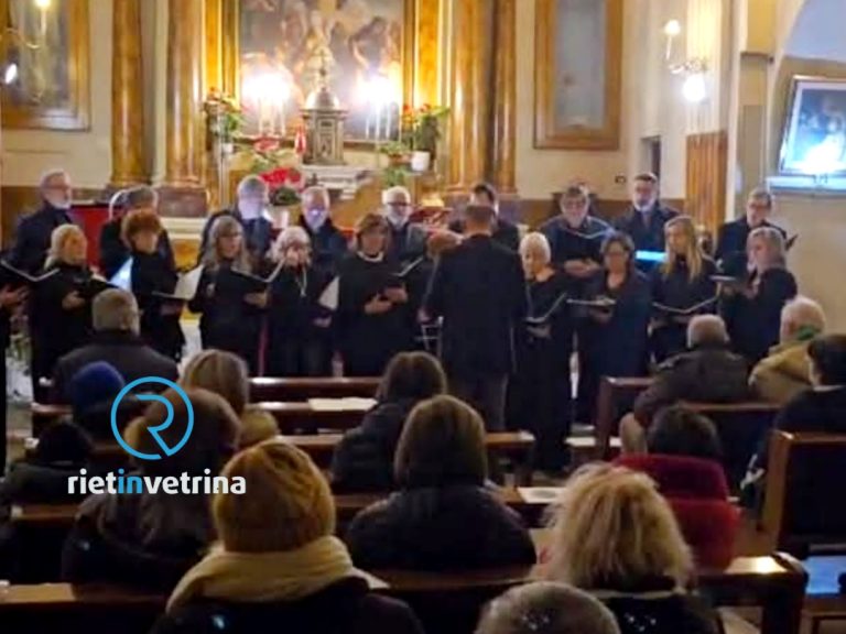 A Pescorocchiano tenuto omaggio a sant’Andrea con il Coro “Giuseppe Rosati” di Rieti