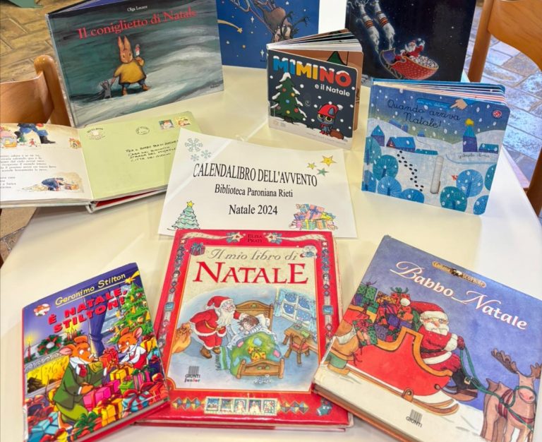 Alla Paroniana di Rieti arriva il “Calendalibro dell’avvento” per i più piccoli