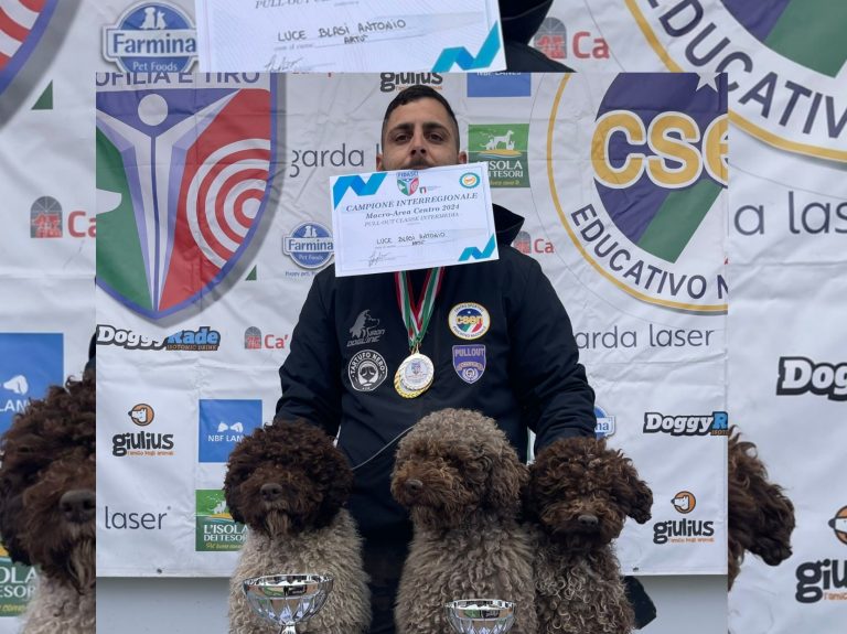 È il reatino Antonio Luce Blasi il campione FIDASC 2024 di ricerca al tartufo sul ring