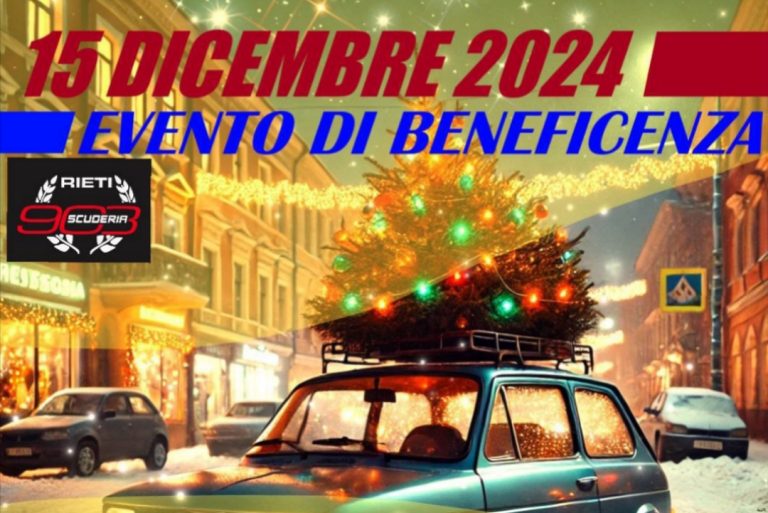 Scuderia 903 raccoglie giochi per i bimbi della Pediatria del de Lellis