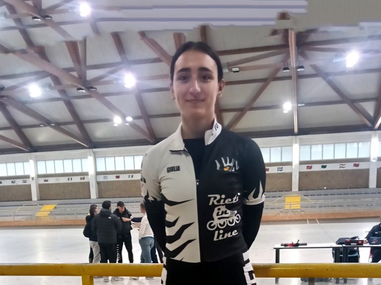 Giulia Paolantoni della Rieti in Line chiamata dal ct della nazionale di Pattinaggio