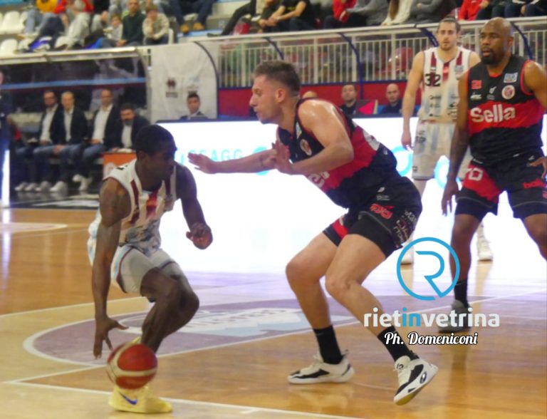 La Sebastiani si regala i due punti, Cento KO 76-55. Cronaca e tabellino del match