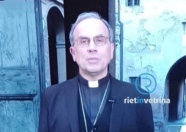 L’ex Vescovo di Rieti, Domenico Pompili, su RAI1 per la Porta Santa del Giubileo 2025