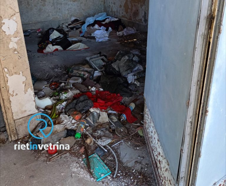 SEI TU IL REPORTER – “L’ingresso monumentale ex Manicomio di Rieti luogo di bivacco e tossicodipendenti”