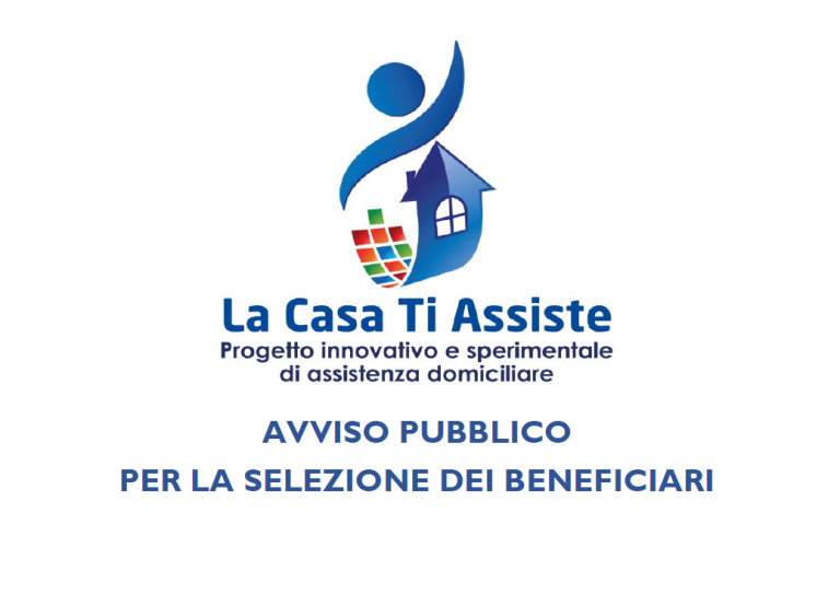 “La casa ti assiste”, progetto sperimentale di assistenza domiciliare