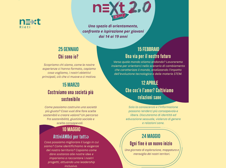 Parte la seconda edizione di Next Camp