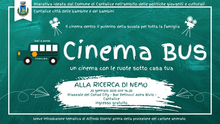 Il Comune di Cantalice lancia il Cinema Bus: un cinema con le ruote sotto casa tua