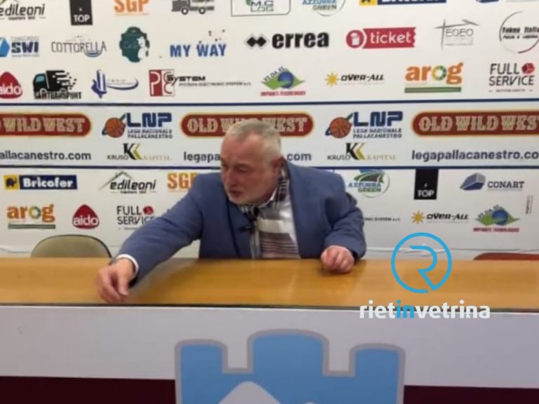 Real Sebastiani – Urania Milano, Pietropaoli: “Squadra penosa. Coach Rossi il colpevole insieme al suo staff”