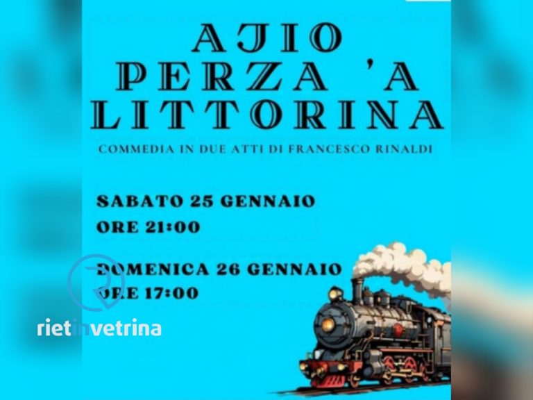 Francesco Rinaldi torna a teatro con la commedia “Aijo perza ‘a littorina”
