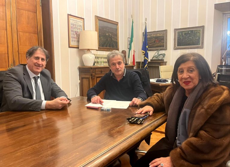 Permanenza Conservatorio Briccialdi a Contigliano, il presidente della Provincia di Terni Ferranti incontra l’assessore Nobili e la consigliera Paris