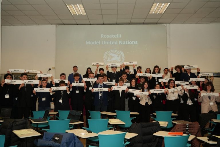 Rosatelli MUN first edition 2025: ed è subito cooperazione!