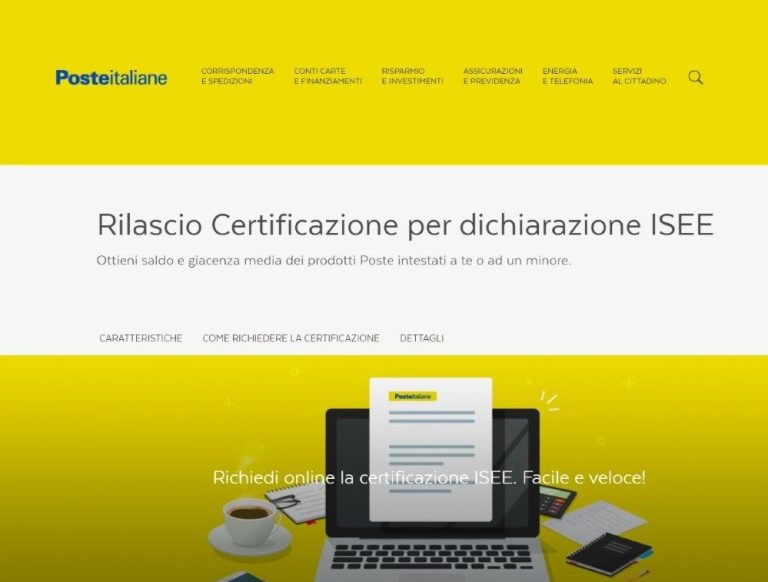 Scarica online il tuo ISEE