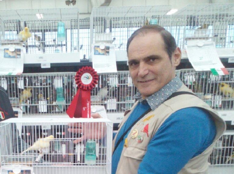 Il reatino Mauro Cocco medaglia d’argento al Campionato Mondiale di Ornitologia di Modena
