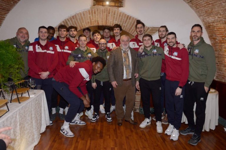 La Real Sebastiani Rieti ha incontrato gli abbonati in un conviviale