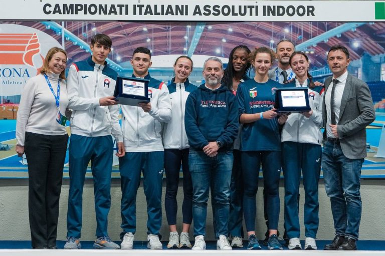 Campionati Italiani Indoor Ancona, alla Milardi gli Scudetti maschile e femminile