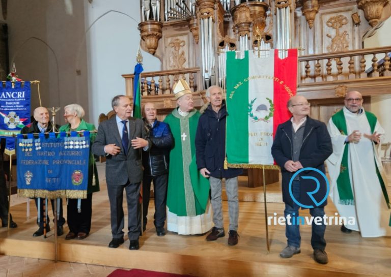 L’Ordinario Militare Marcianò a Rieti nella Chiesa di San Domenico