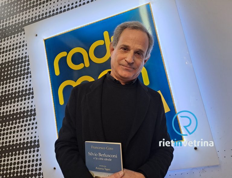 ►VIDEO – Il senatore Francesco Giro negli studi di Rietinvetrina e Radiomondo per presentare il suo libro “Silvio Berlusconi e la città ideale”