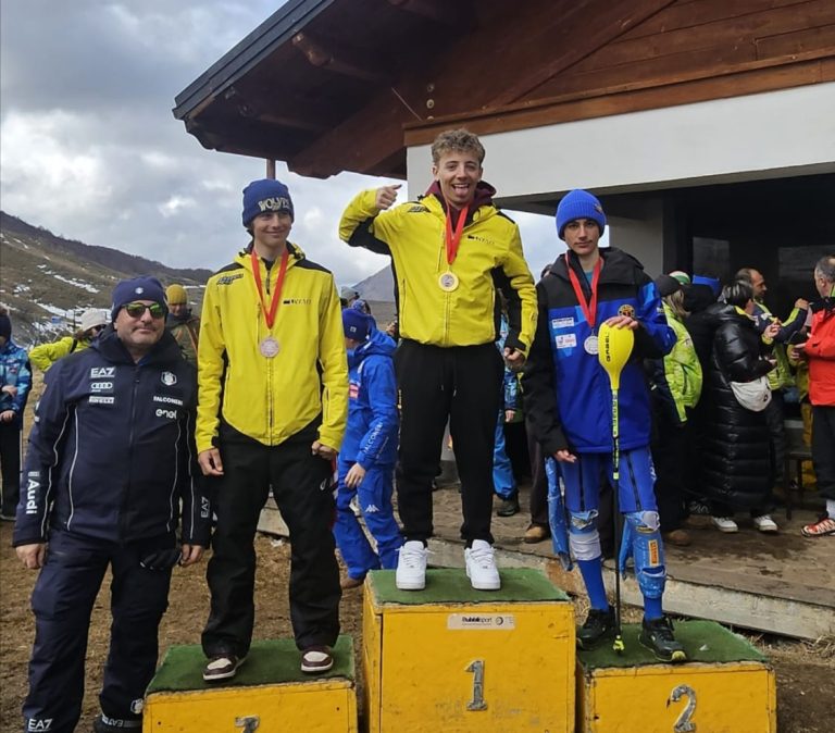 I fratelli reatini Ranalli brillano all’Orsello Cup di Sci. Bene anche Lucrezia Sticca