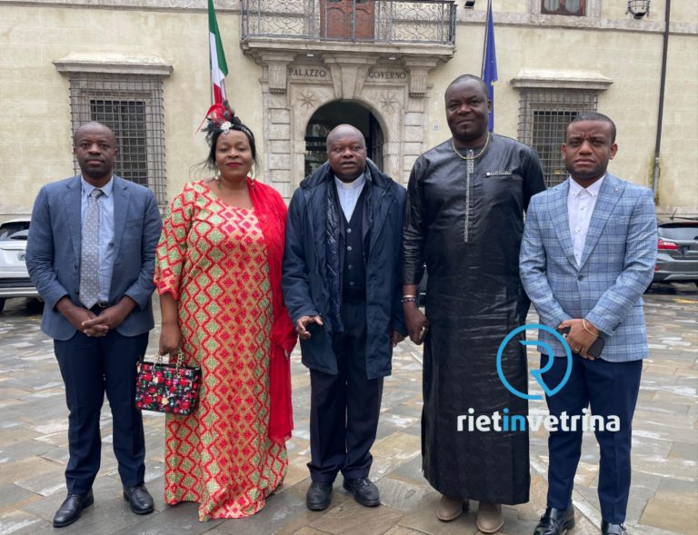 Delegazione dell’Associazione di Cooperazione Italia – Africa ospite a Rieti