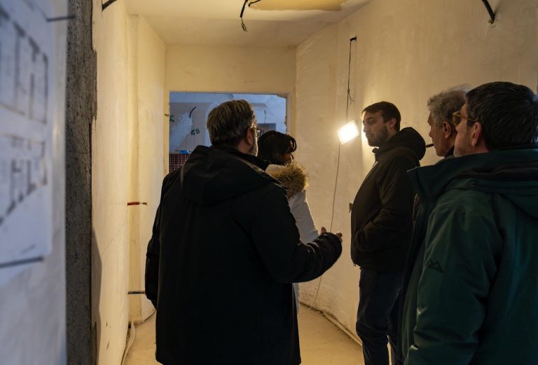 Sopralluogo all’ex Cerroni, Chiarinelli: “Presto alloggi per 40 studenti”