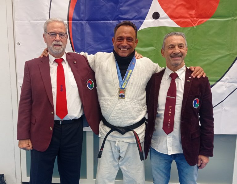Il campione di arti marziali Bruno Danovaro in visita a Rieti