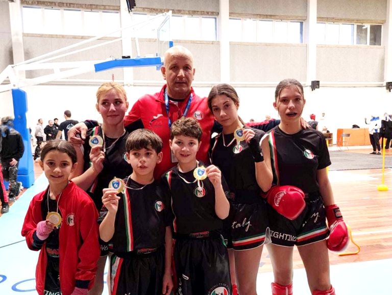 Kickboxing, tre atleti del Cicolano vincono la medaglia d’oro nella specialità Kick Light