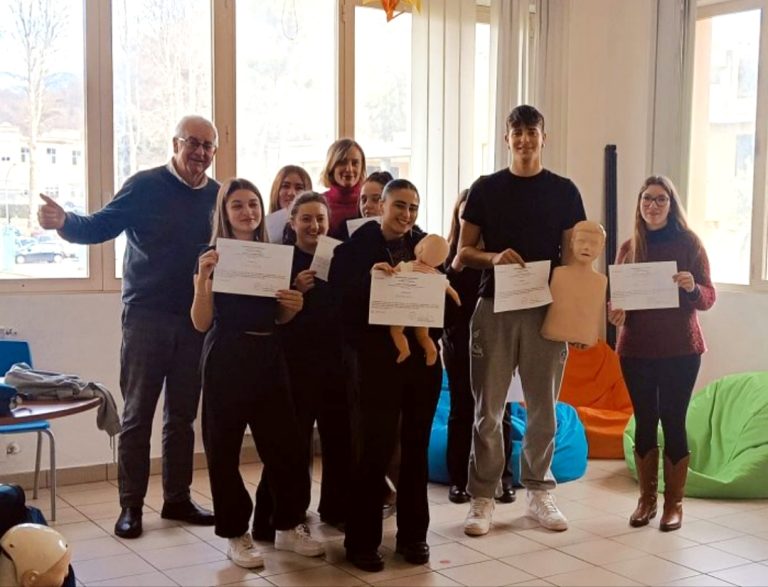 Concluso all’Istituto Savoia il corso di “Primo Soccorso”
