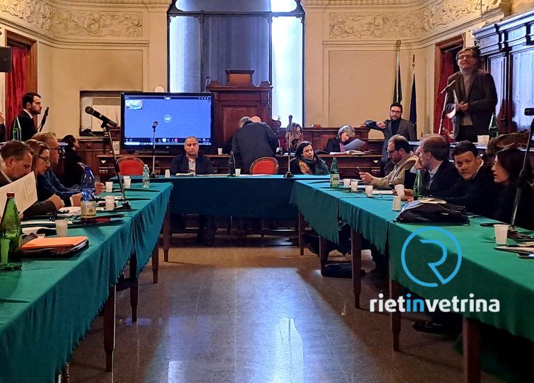 Il Consiglio Comunale di Rieti convocato per il 26 agosto
