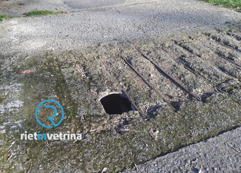 SEI TU IL REPORTER – “Nella passeggiata di viale de Juliis si è formato questo buco”