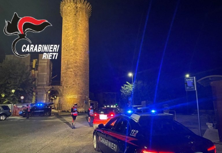 Straniero girava con un coltello a serramanico di 20 centimetri. Fermato a Cittaducale