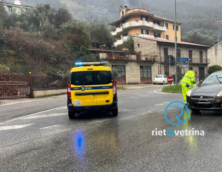Salaria per Ascoli bloccata: frontale tra TIR. Un ferito elitrasportato in ospedale