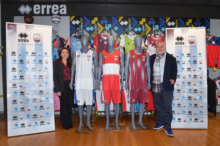 I nuovi completi da gioco Real Sebastiani 2025/2026. Pietropaoli: “Stiamo facendo grandi cose”