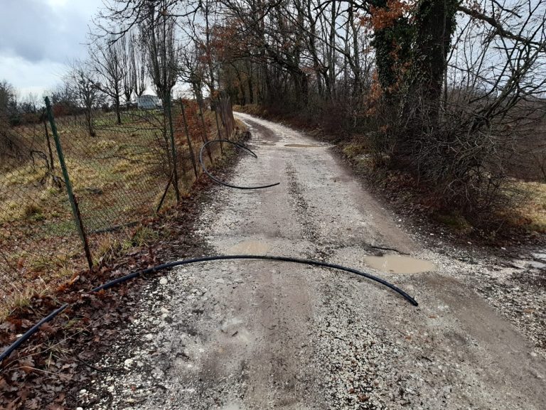 APS: “Grave atto vandalico su condotta a Torricella in Sabina. Distrutti 400 metri di tubazione”