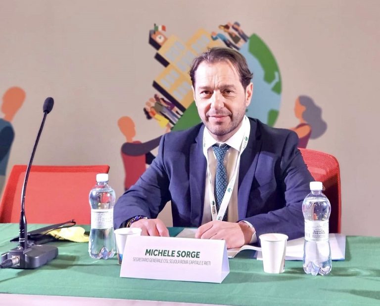 Scuola, CISL Roma e Rieti: Michele Sorge confermato Segretario Generale