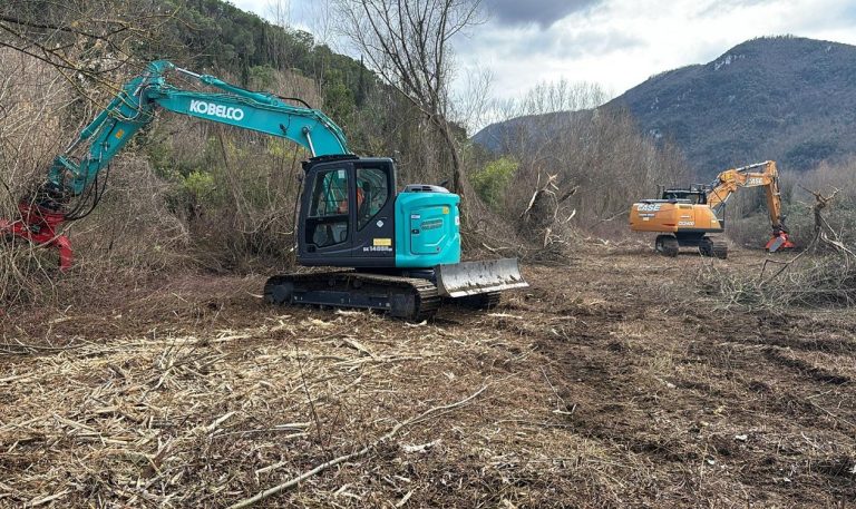 Iniziati i lavori di manutenzione e messa in sicurezza del Fiume Velino da Ponte Cavallotti a Valle Oracola