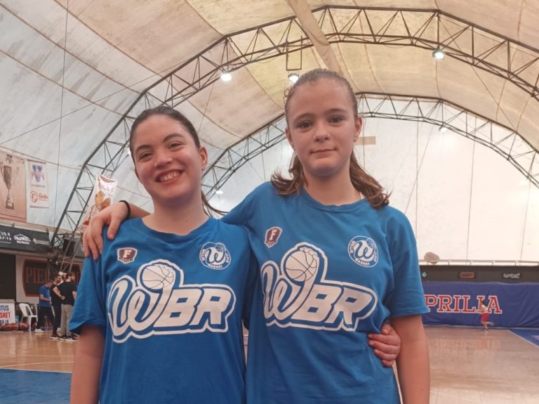 Le cestiste reatine Cecilia Federici e Natalia Turani al raduno “Centro Tecnico Regionale” relativo al Progetto “Italia Academy”